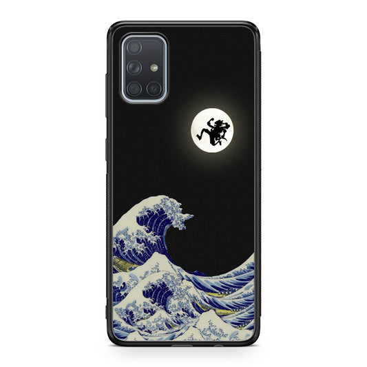 God Of Sun Nika With The Great Wave Off Galaxy A51 / A71 Case