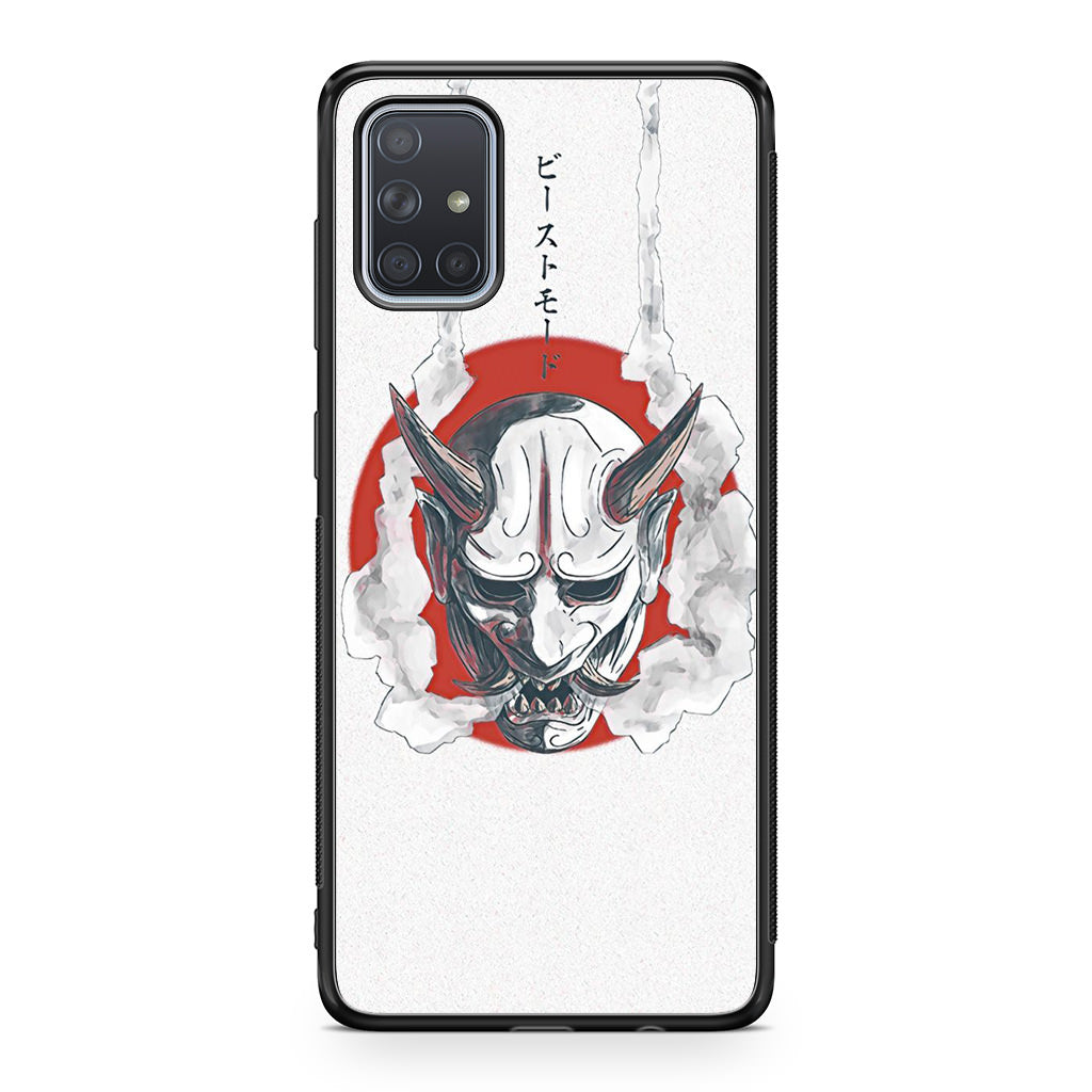 Japanese Oni Mask Galaxy A51 / A71 Case