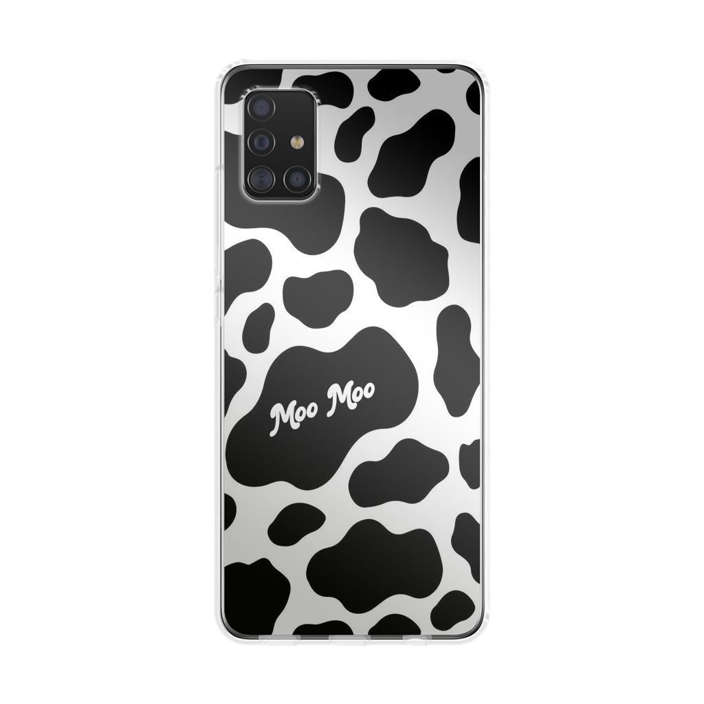Moo Moo Pattern Galaxy A51 / A71 Case