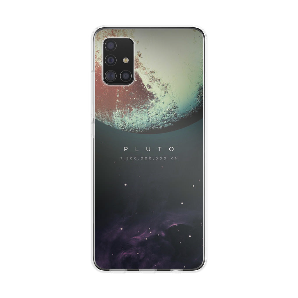 Planet Pluto Galaxy A51 / A71 Case