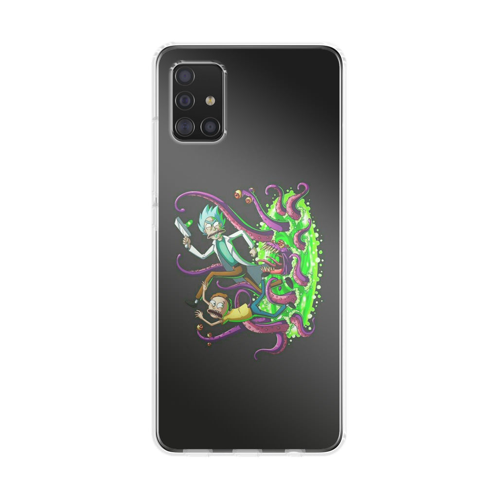 Rick And Morty Pass Through The Portal Galaxy A51 / A71 Case