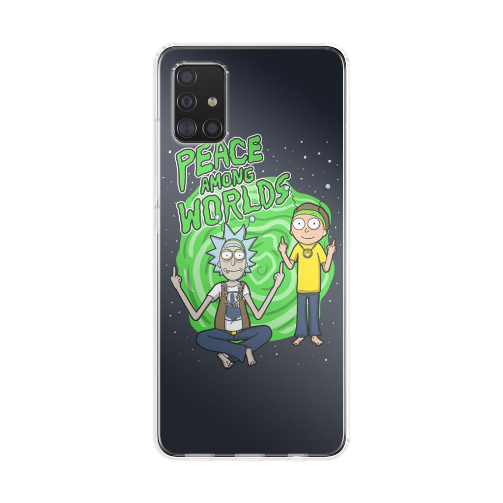 Rick And Morty Peace Among Worlds Galaxy A51 / A71 Case