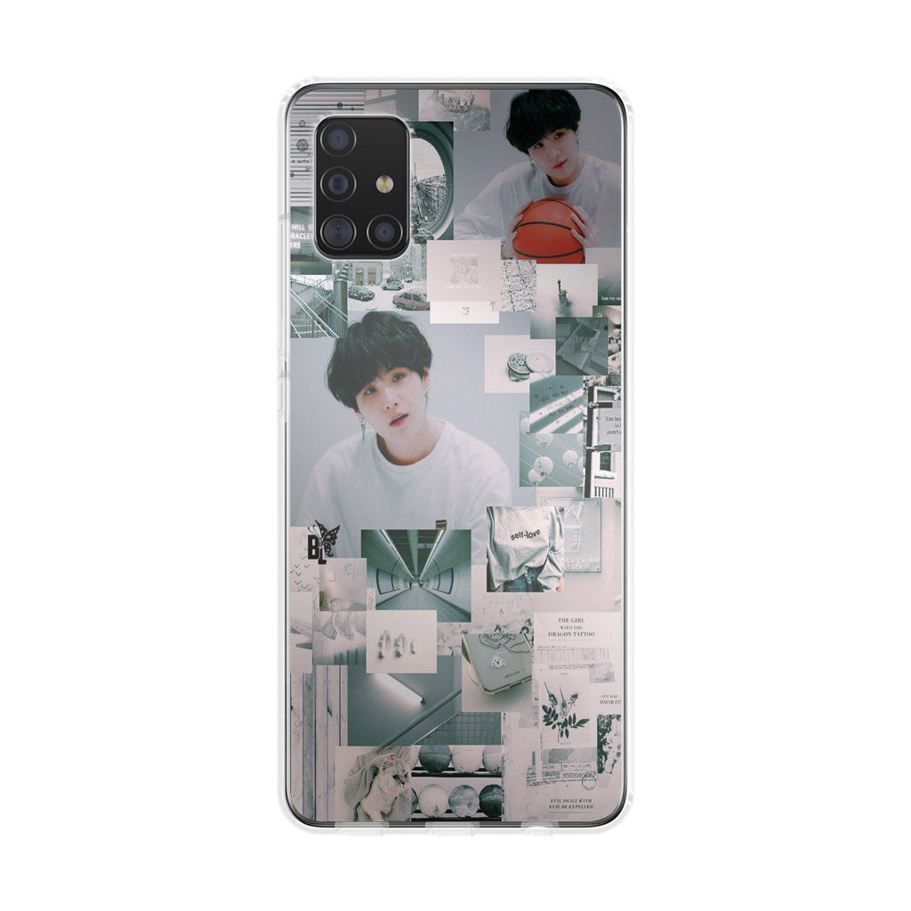 Suga College Wallpaper Galaxy A51 / A71 Case