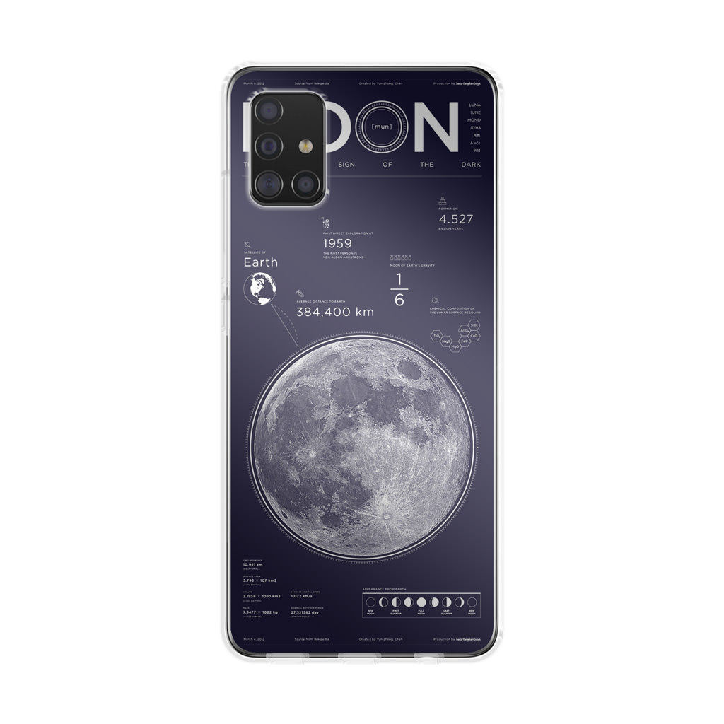 The Moon Galaxy A51 / A71 Case