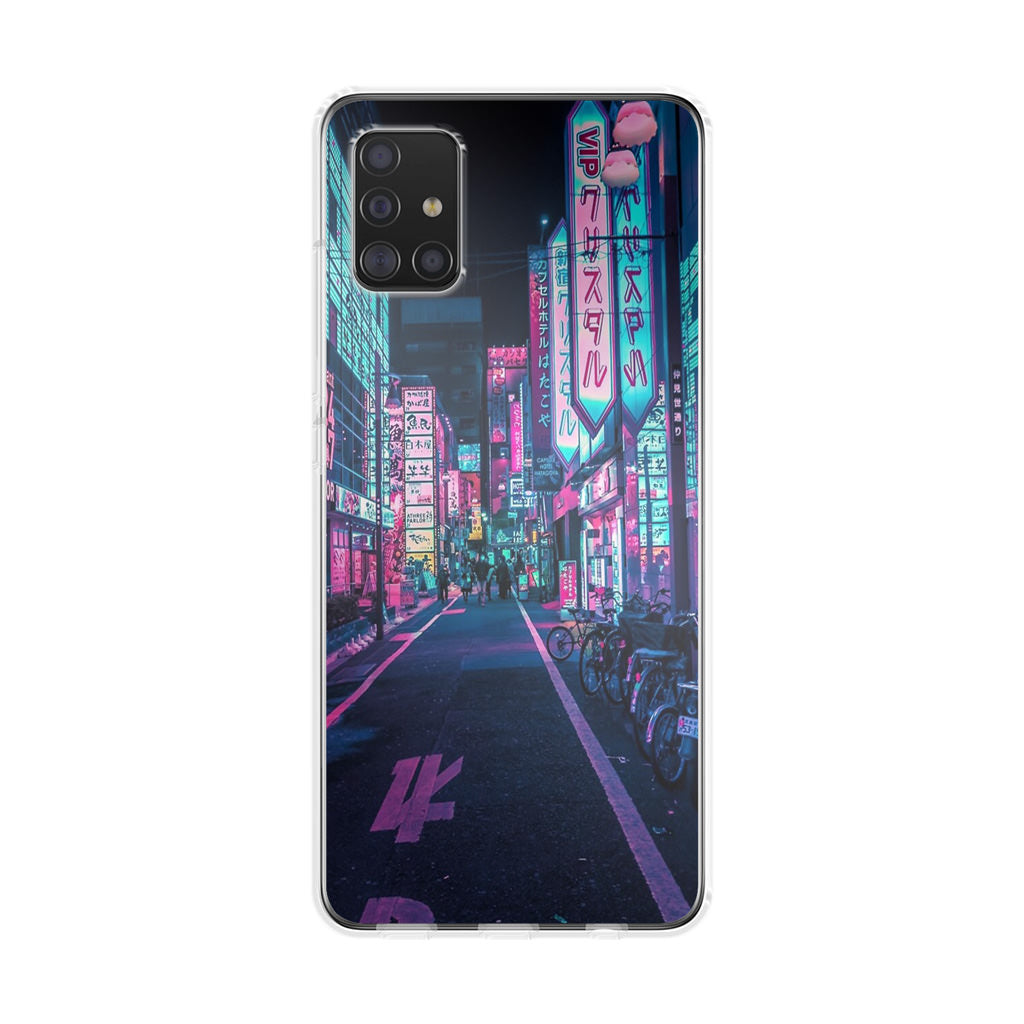 Tokyo Street Wonderful Neon Galaxy A51 / A71 Case
