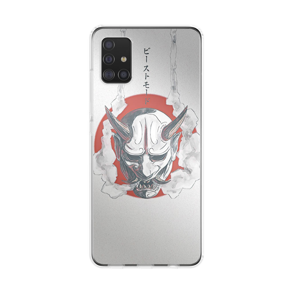 Japanese Oni Mask Galaxy A51 / A71 Case