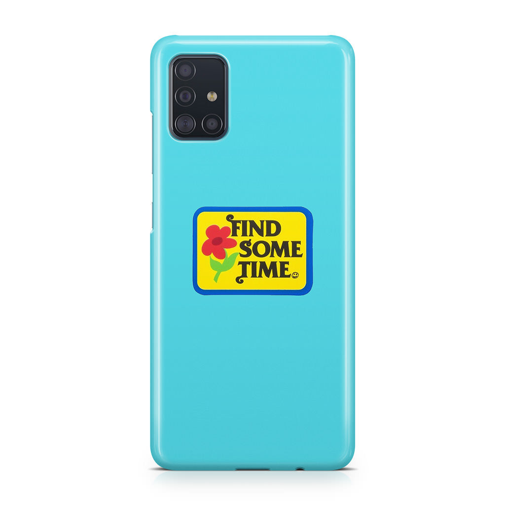 Find Some Time Flower Galaxy A51 / A71 Case