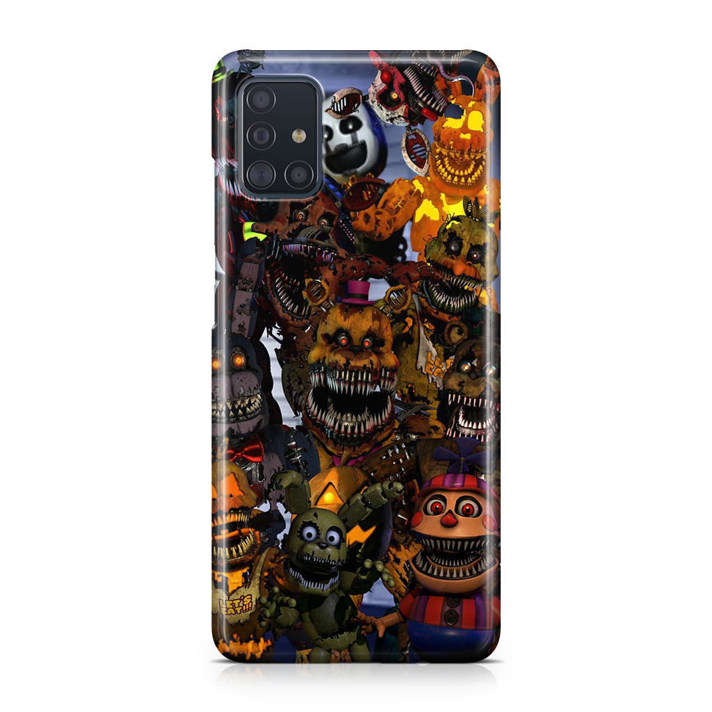 Five Nights at Freddy's Scary Characters Galaxy A51 / A71 Case