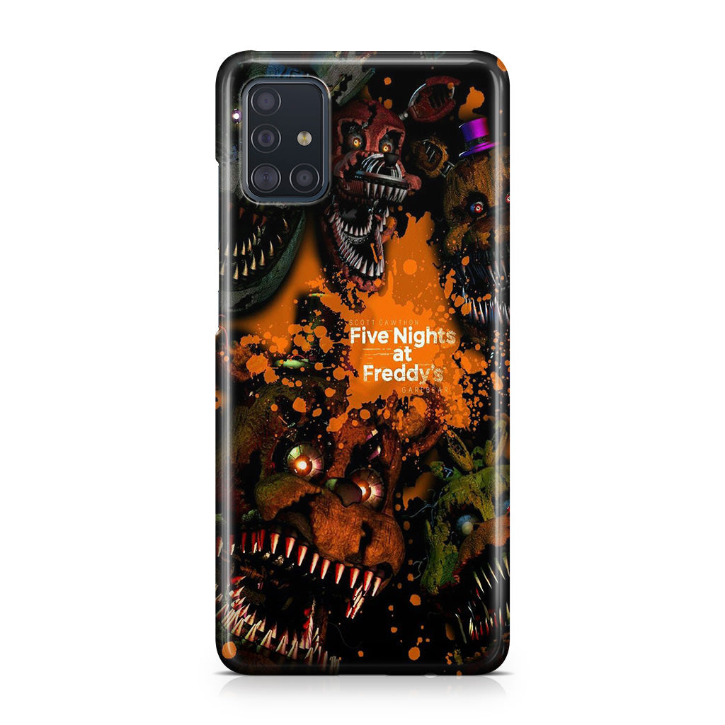 Five Nights at Freddy's Scary Galaxy A51 / A71 Case
