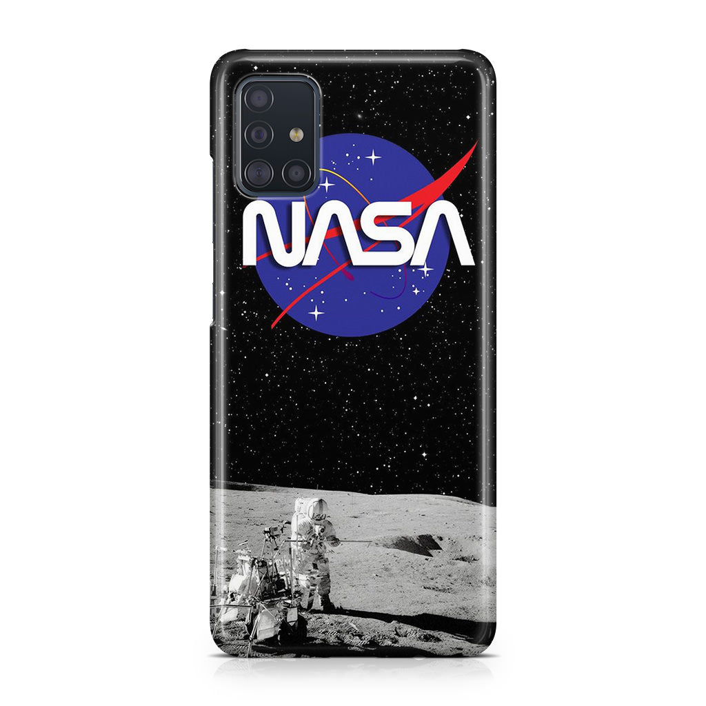 NASA To The Moon Galaxy A51 / A71 Case