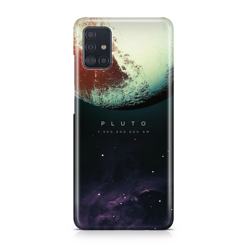 Planet Pluto Galaxy A51 / A71 Case