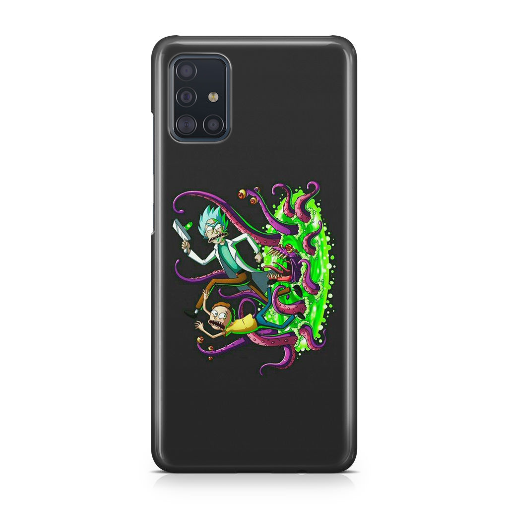 Rick And Morty Pass Through The Portal Galaxy A51 / A71 Case