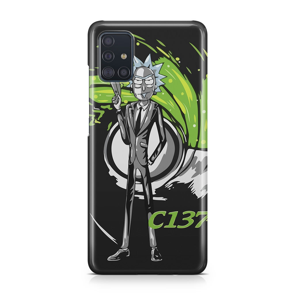 Rick Sanchez Agent C137 Galaxy A51 / A71 Case