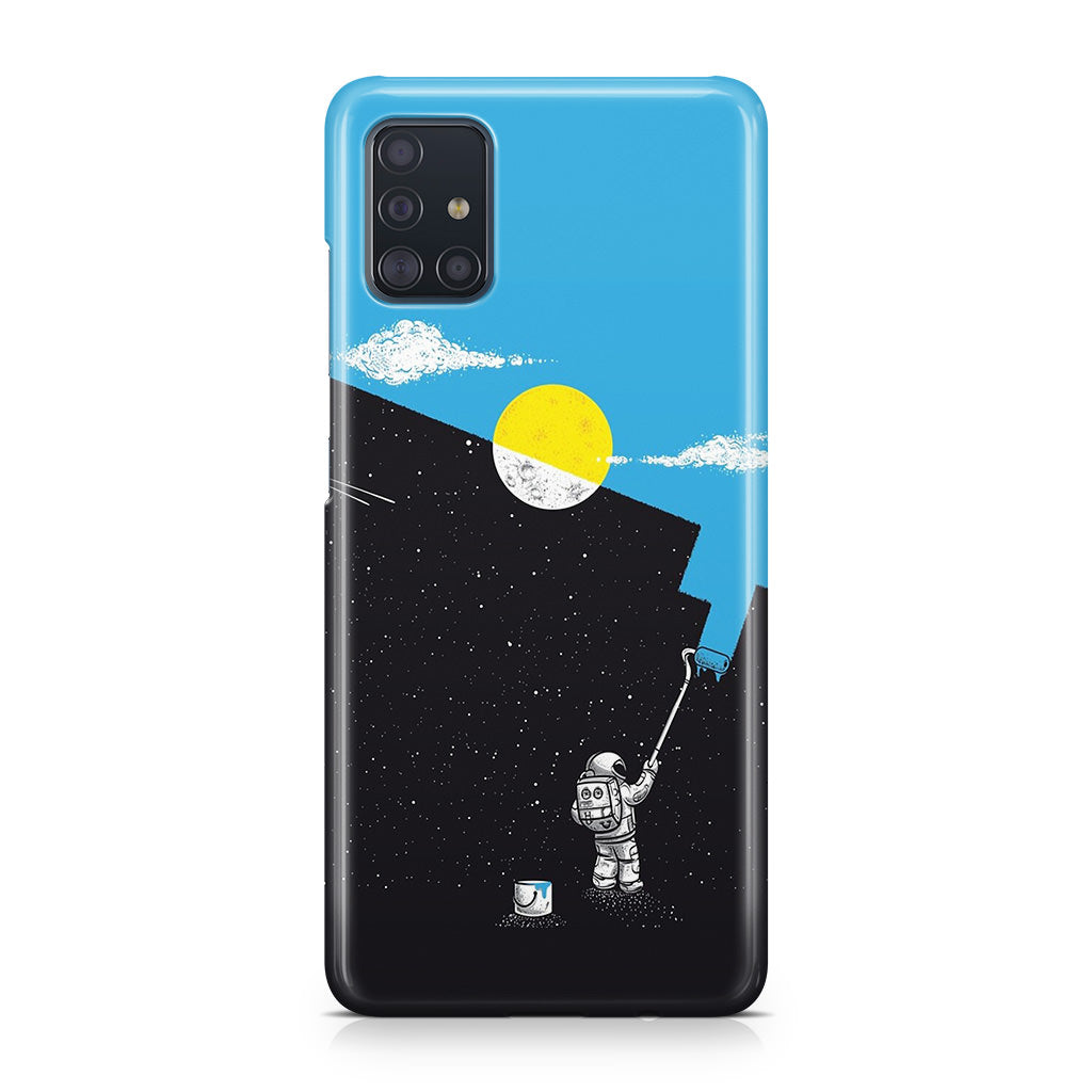 Space Paiting Day Galaxy A51 / A71 Case