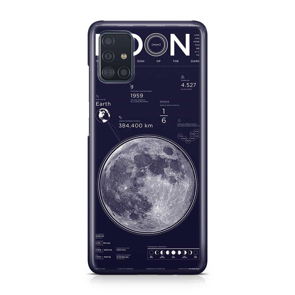 The Moon Galaxy A51 / A71 Case