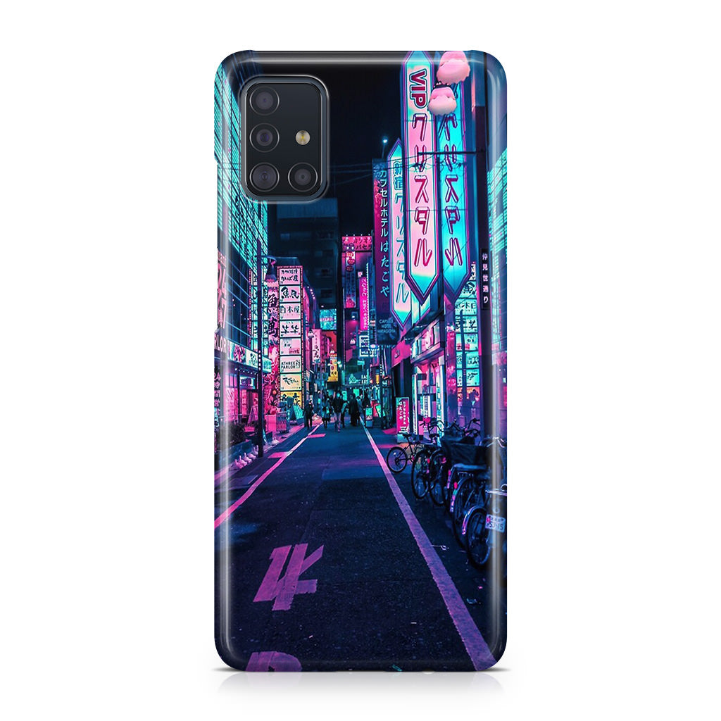 Tokyo Street Wonderful Neon Galaxy A51 / A71 Case