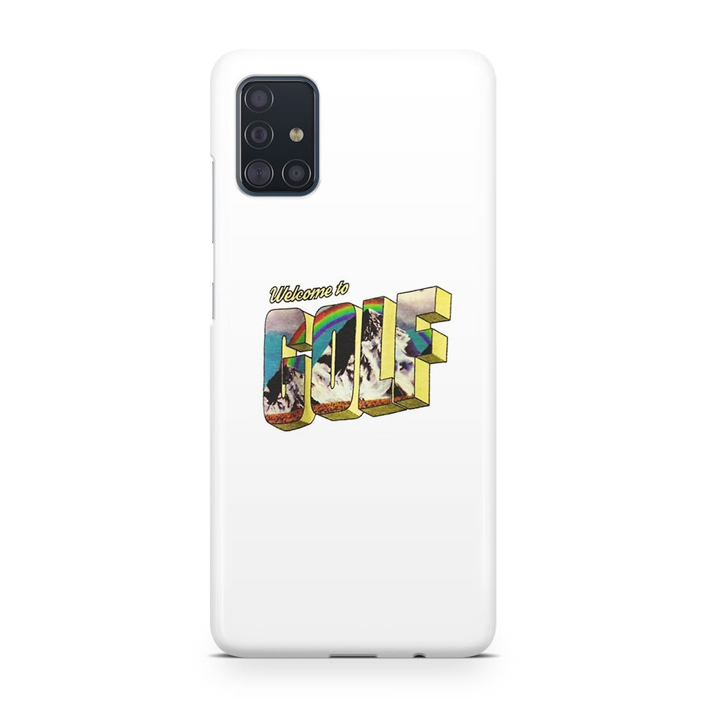 Welcome To GOLF Galaxy A51 / A71 Case