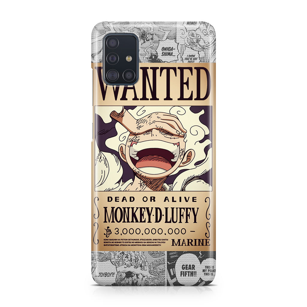 Gear 5 Wanted Poster Galaxy A51 / A71 Case