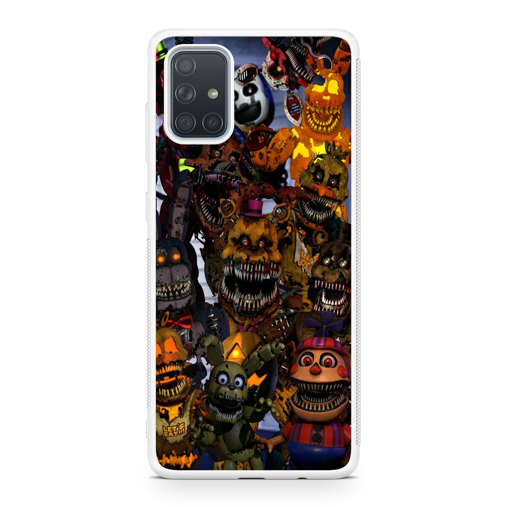 Five Nights at Freddy's Scary Characters Galaxy A51 / A71 Case