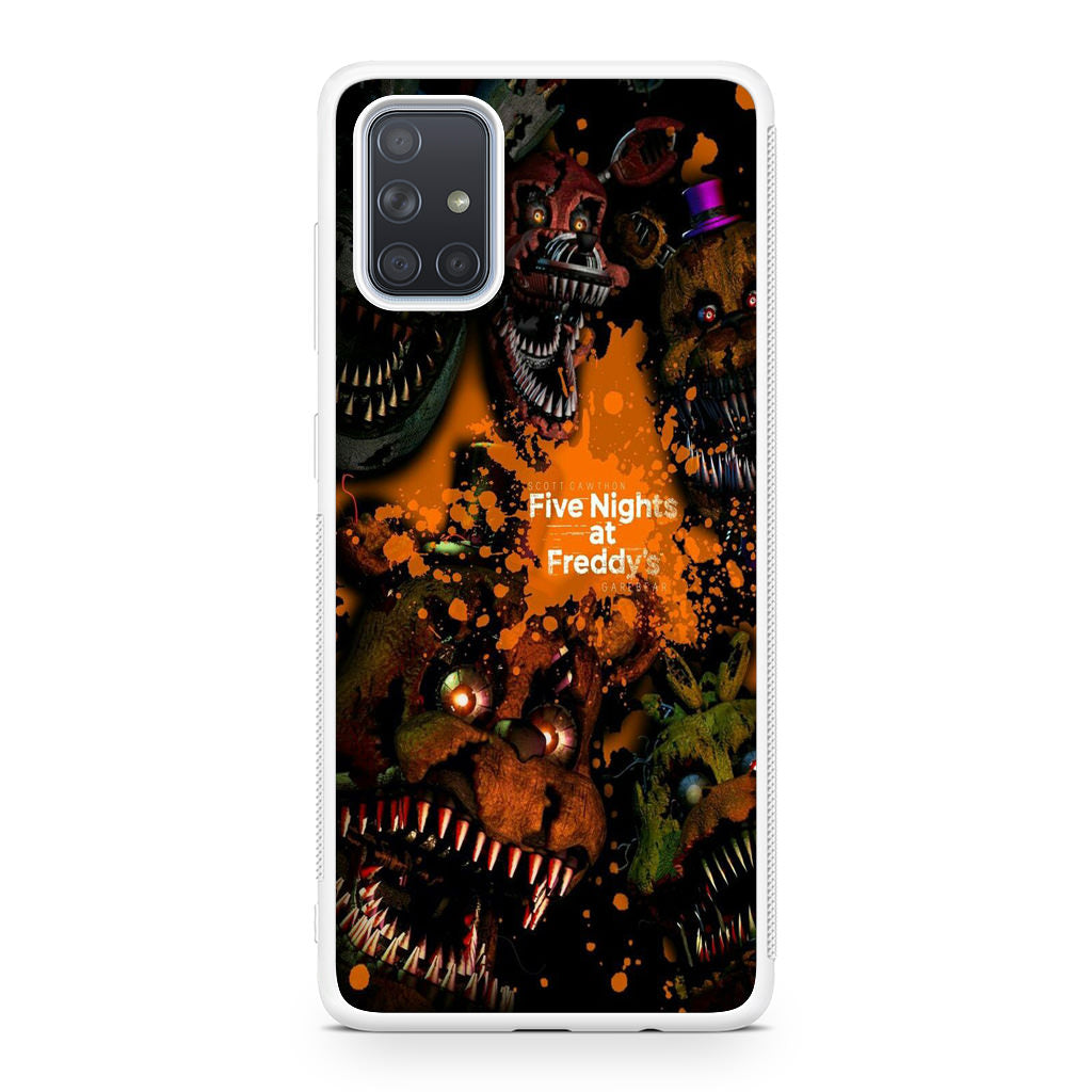 Five Nights at Freddy's Scary Galaxy A51 / A71 Case