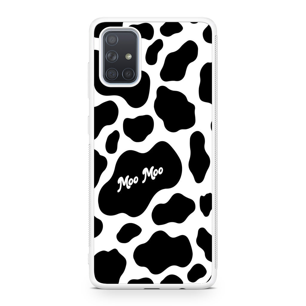 Moo Moo Pattern Galaxy A51 / A71 Case