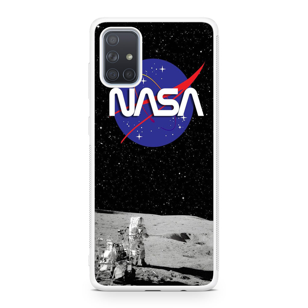 NASA To The Moon Galaxy A51 / A71 Case