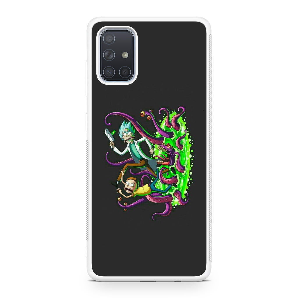 Rick And Morty Pass Through The Portal Galaxy A51 / A71 Case