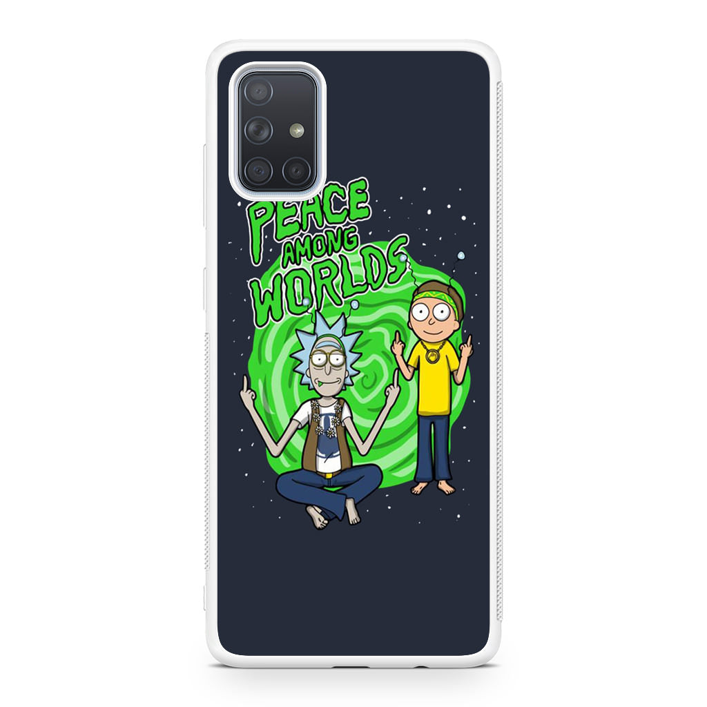 Rick And Morty Peace Among Worlds Galaxy A51 / A71 Case