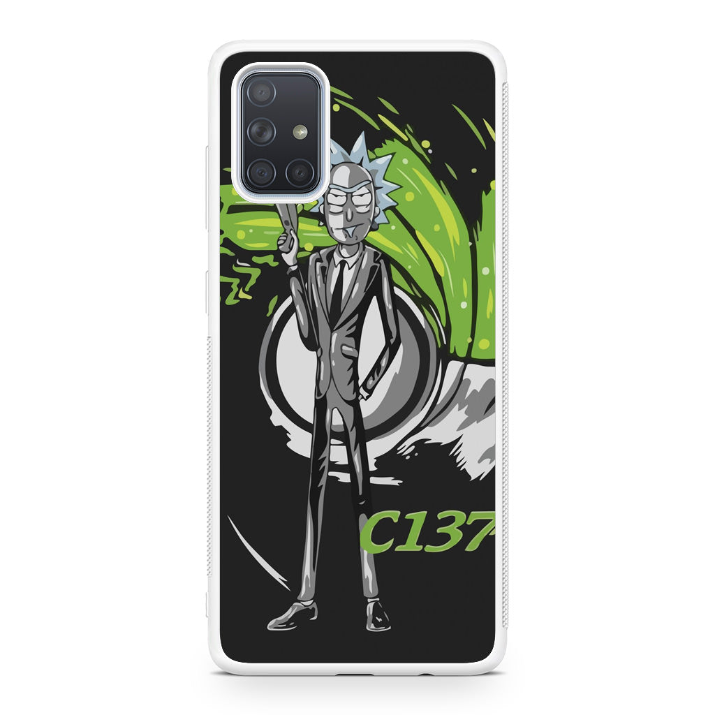 Rick Sanchez Agent C137 Galaxy A51 / A71 Case