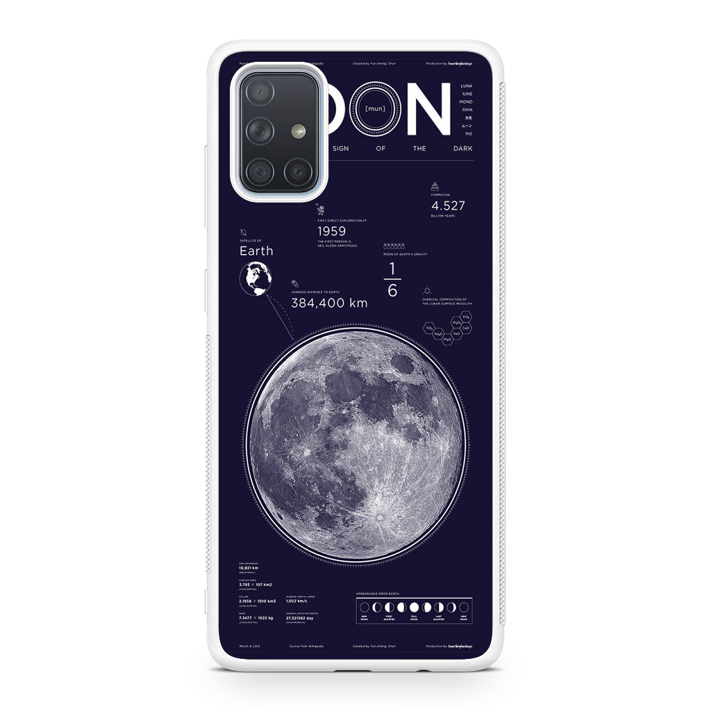 The Moon Galaxy A51 / A71 Case