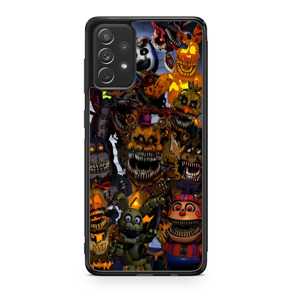 Five Nights at Freddy's Scary Characters Galaxy A53 5G Case