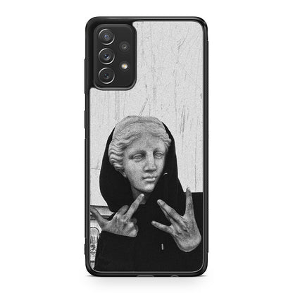 Greek Statue Wearing Hoodie Galaxy A51 / A71 Case