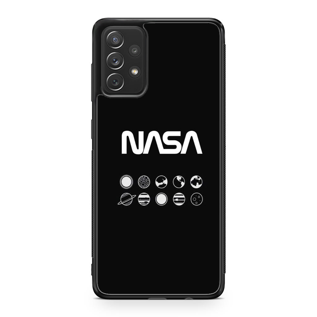 NASA Minimalist Galaxy A51 / A71 Case