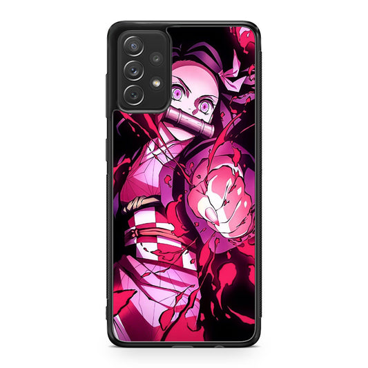 Nezuko Blood Demon Art Galaxy A53 5G Case