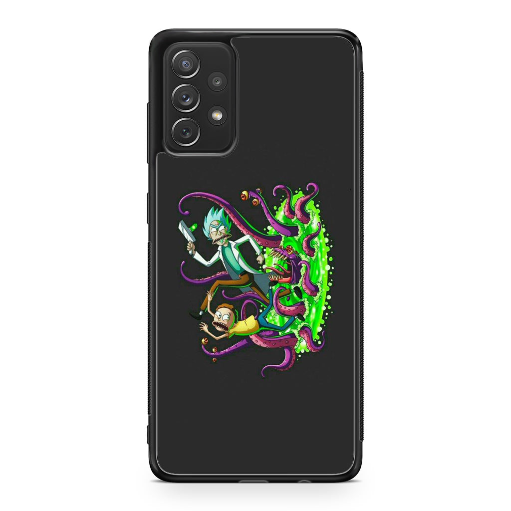 Rick And Morty Pass Through The Portal Galaxy A51 / A71 Case