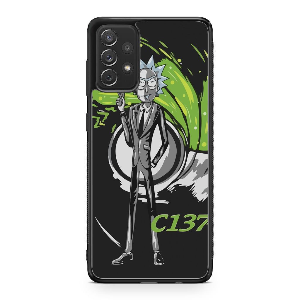 Rick Sanchez Agent C137 Galaxy A23 5G Case