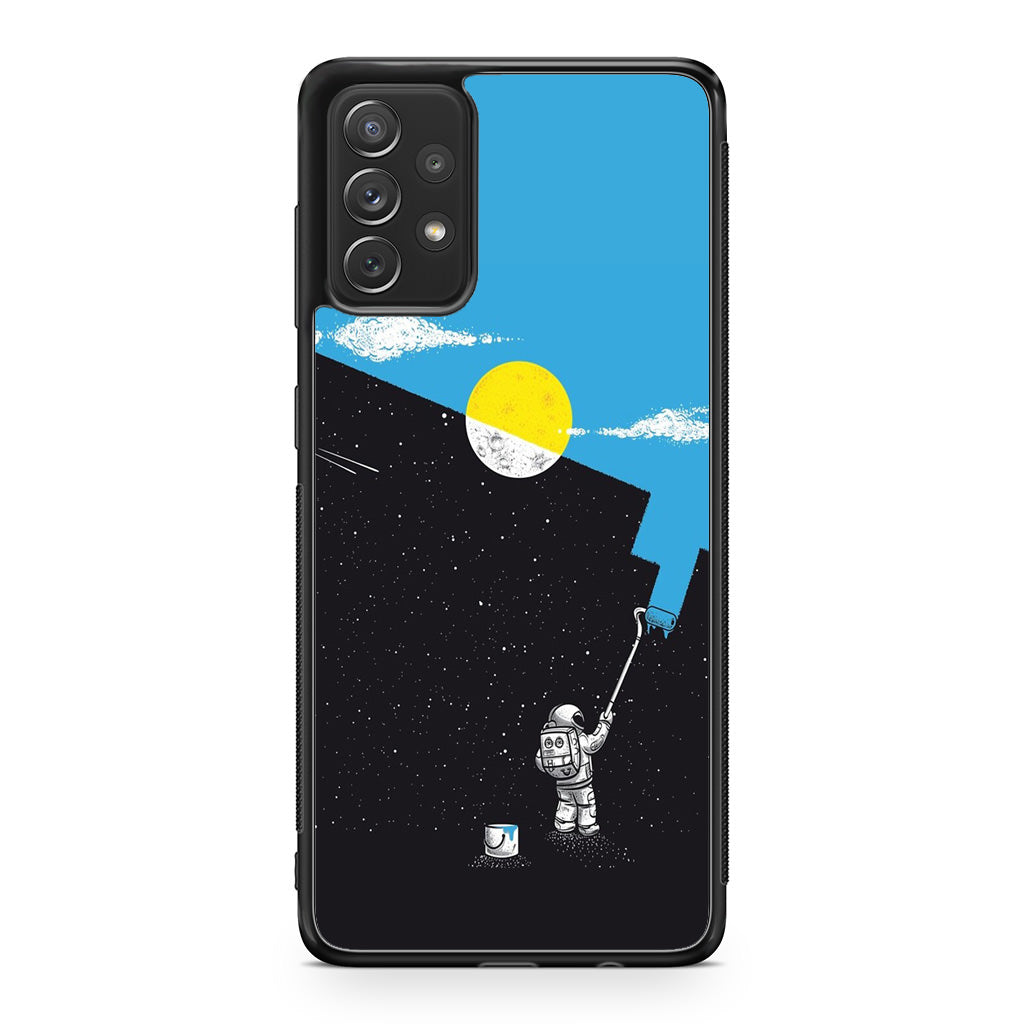Space Paiting Day Galaxy A51 / A71 Case