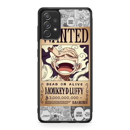 Gear 5 Wanted Poster Galaxy A53 5G Case