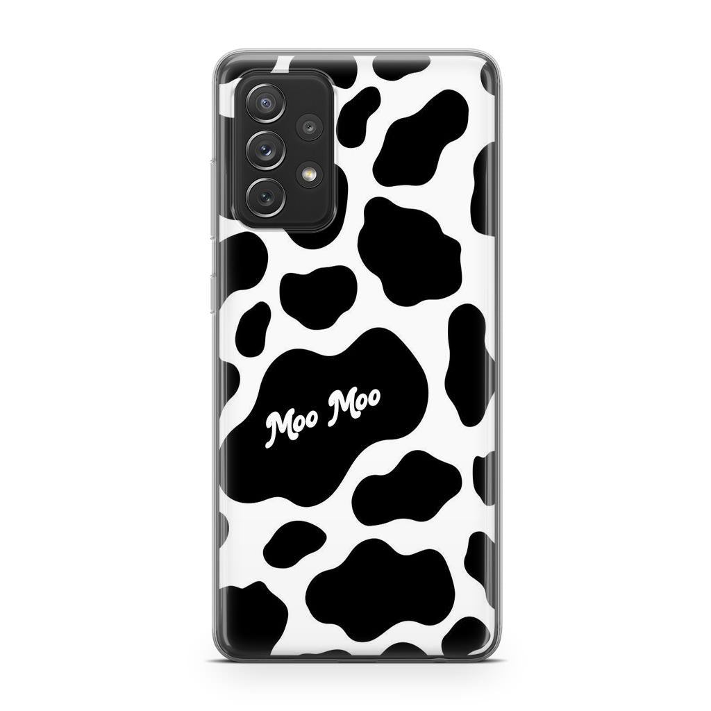 Moo Moo Pattern Galaxy A32 / A52 / A72 Case