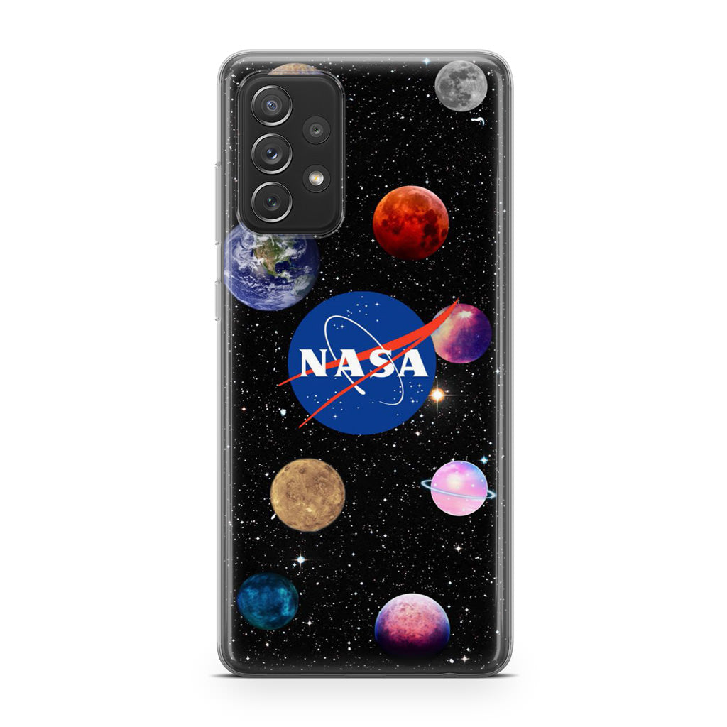 NASA Planets Galaxy A32 / A52 / A72 Case