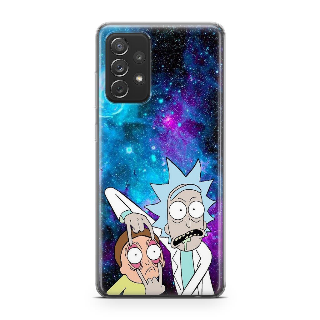 Rick And Morty Open Your Eyes Galaxy A32 / A52 / A72 Case