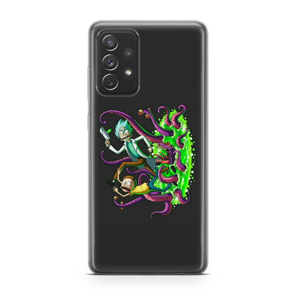 Rick And Morty Pass Through The Portal Galaxy A32 / A52 / A72 Case