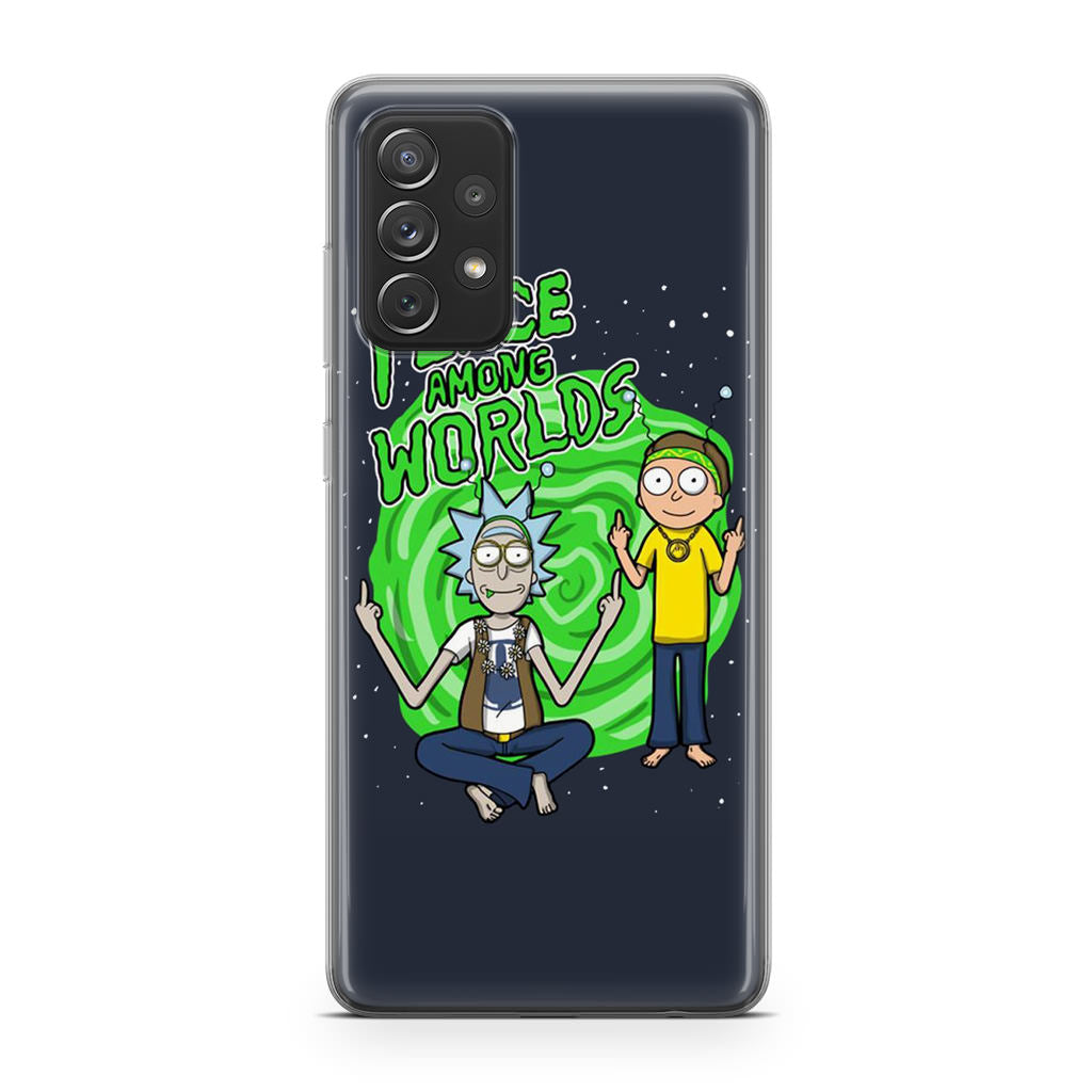 Rick And Morty Peace Among Worlds Galaxy A32 / A52 / A72 Case