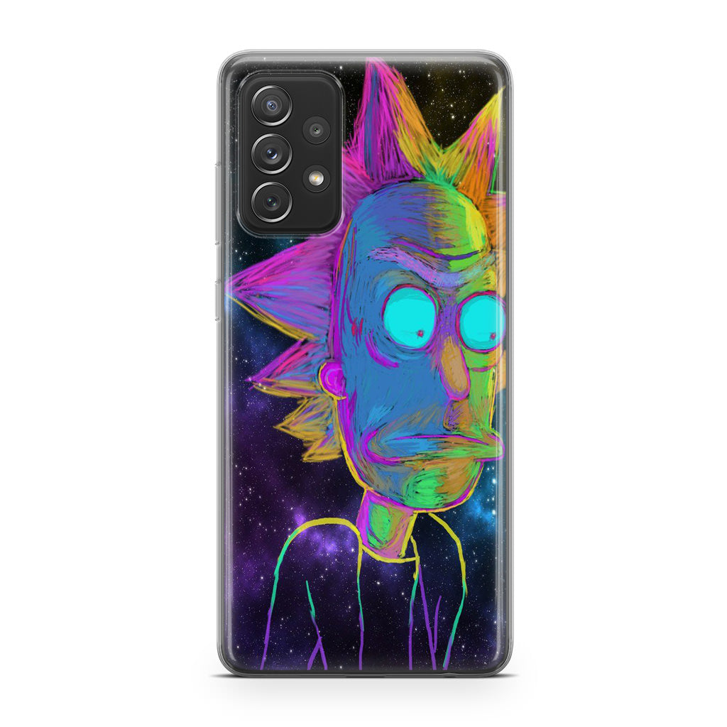 Rick Colorful Crayon Space Galaxy A32 / A52 / A72 Case