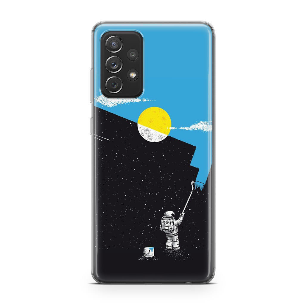 Space Paiting Day Galaxy A23 5G Case