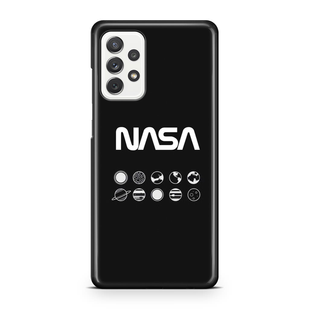 NASA Minimalist Galaxy A32 / A52 / A72 Case