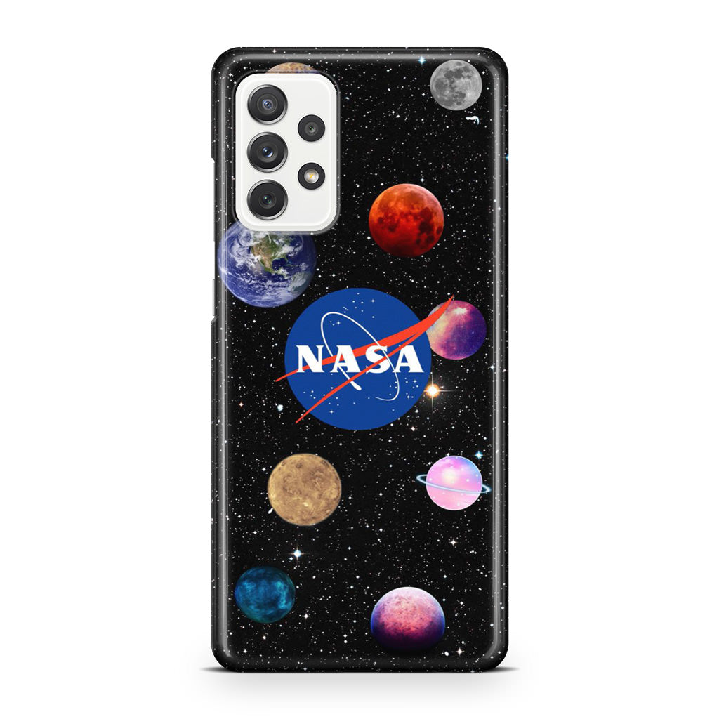 NASA Planets Galaxy A32 / A52 / A72 Case