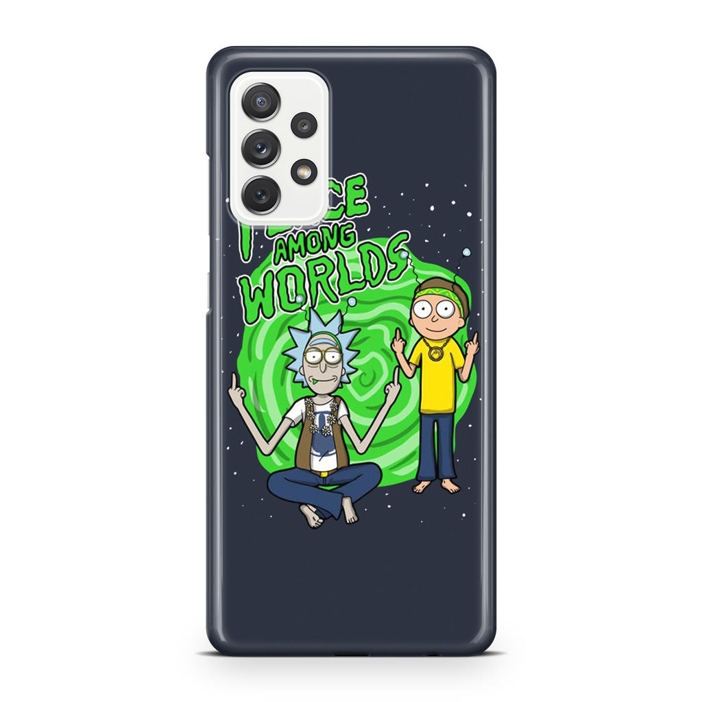 Rick And Morty Peace Among Worlds Galaxy A32 / A52 / A72 Case