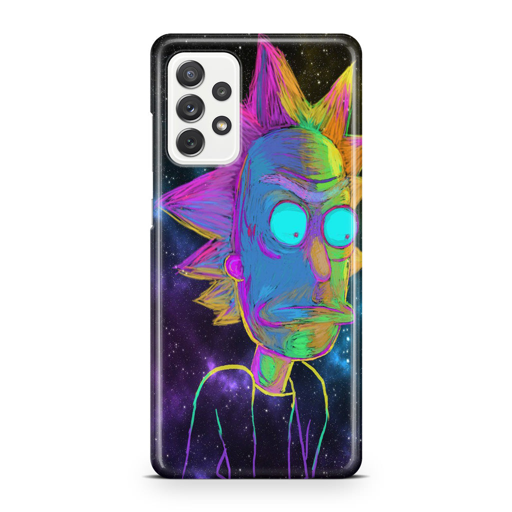 Rick Colorful Crayon Space Galaxy A32 / A52 / A72 Case