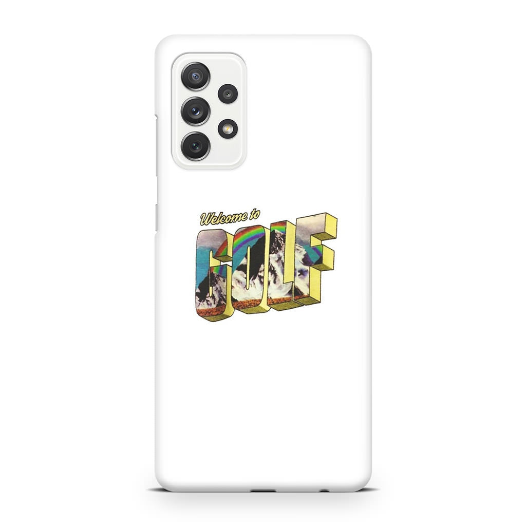 Welcome To GOLF Galaxy A32 / A52 / A72 Case